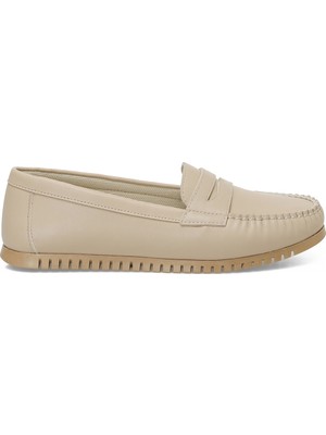 Polaris 324024.Z 4PR CAMEL. Kadın Loafer