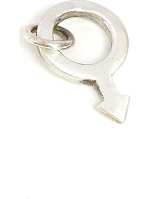 Male işareti gümüş erkek kolye ucu