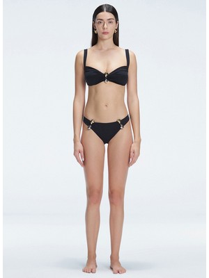 Moeva Siyah Kadın Bikini Üst Emılıa