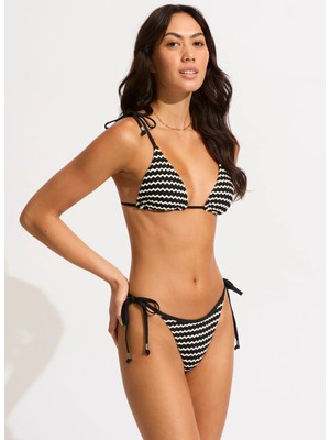 Seafolly Siyah Kadın Bikini Üst 31428-102