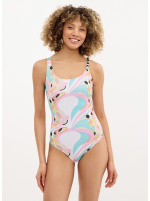 Bellisa Çok Renkli Kadın Mayo 252000