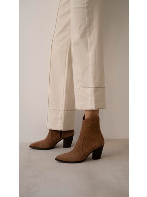 Ece'nin Butiği Larissa Camel Süet    Bot