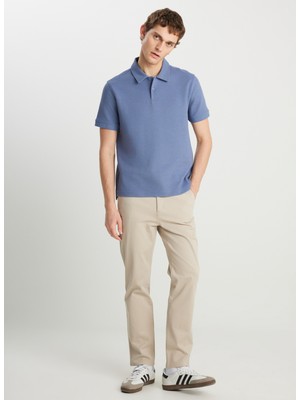 Wrangler Açık Mavi Regular Fit Erkek Polo T-Shirt W2510720404