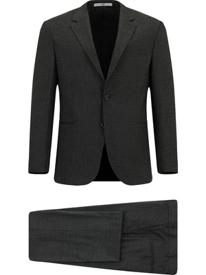 Kiğılı 4 Drop Relaxed Fit Rahat Kesim Desenli Takım Elbise