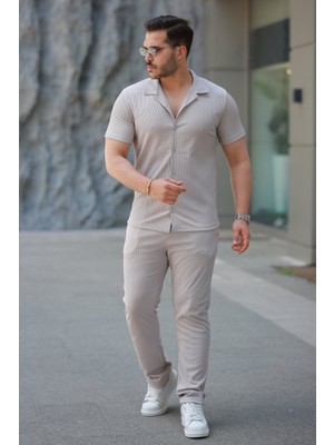 Erkek Ottoman Kumaş Pantolon Gömlek Takım