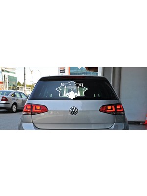 Hoşgeldin Ya Şehri Ramazan Oto Cam Özel Yeni Sticker 40*40 cm