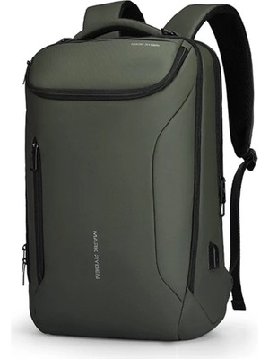 Mark Ryden Compacto Pro Çift Bölmeli Laptop Sırt Çantası MR9031Y_SJ08 Yeşil