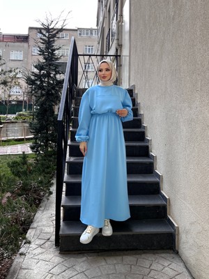 Tesettür Scuba Elbise