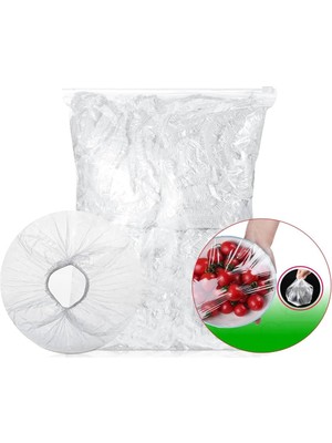 Home 100 Adet Tencere,tabak Bonesi,tek Kullanımlık Dayanıklı Lastikli Poşet,tabak ve Tencereler Için Koruyucu Kapak