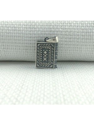 Muska Kabi 925 Ayar Gümüş Erkek Kolye Ucu