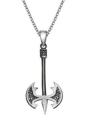 Balta  925 Ayar Gümüş Erkek Kolye