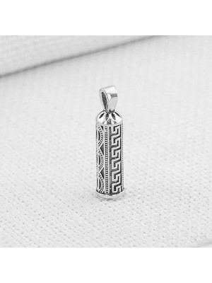 Cevşeni Kebir Dualı 925 Ayar Gümüş Erkek Kolye Ucu