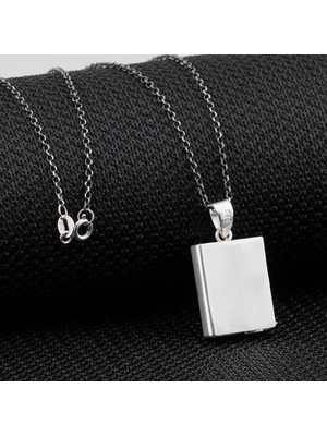 Cevşen 925 Ayar Gümüş Erkek Kolye