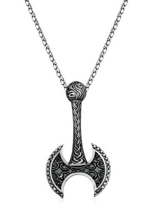 Balta  925 Ayar Gümüş Erkek Kolye