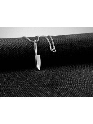 Şef Bcak  925 Ayar Gümüş Erkek Kolye