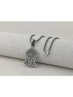 Kademi Şerif 925 Ayar Gümüşerkek Kolyesi