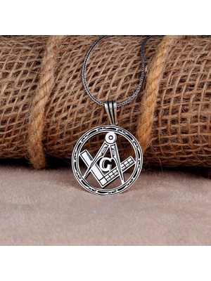 Mason Tasarım 925 Ayar Gümüş Erkek Kolye