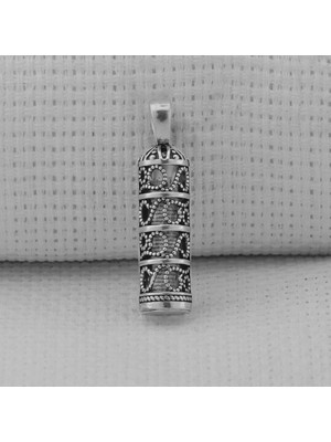 Allah cc Muhammet Sav Ali Ra Yazılı Cevşen Kebir Erkek Kolye Ucu