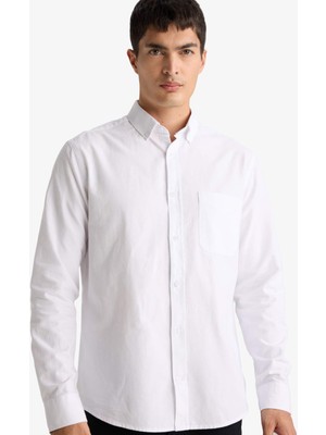 DeFacto %100 Pamuk Basic Gömlek A8028AX25AU