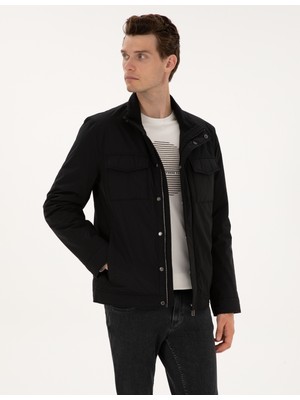 Pierre Cardin Erkek Siyah Mont 50310174-VR046