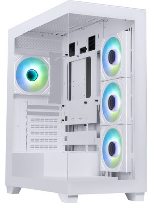Bitfenix Ceto Premium White 850W 80+ Bronze Psu 4X120MM Argb Fan Atx Temperli Cam Beyaz Gaming (Oyuncu) Kasa