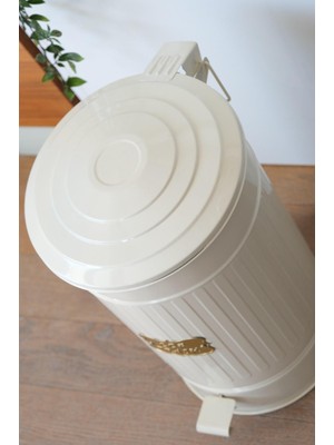 Yıldıray Metal 30 Litrelik Çöp Kovası