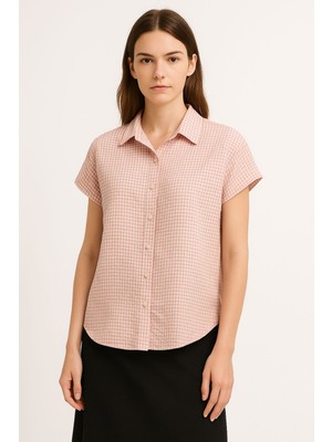 Meşe Moda Kadın Oversize Uzun Kollu Tunik - Gömlek