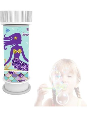 Lila Deniz Kızı Temalı 4'lü Köpük Balon Set