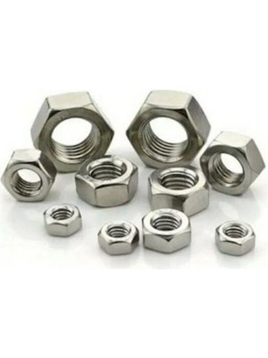 M5 Galvanizli Çelik Somun Dın 934 Cl:6