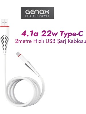 Acer Predator Helios 300  / Predator Helios 500 Uyumlu USB Type-C Hızlı Şarj Kablosu 2 Metre