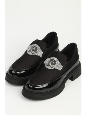 Siyah Kadın Loafer PC-55217