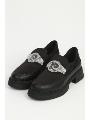 Siyah Kadın Loafer PC-55217