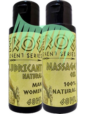 Eros Legent Erotik Dünyası Masaj Yağı  + Eros 30 ml Bay Bayan Lubricant Gel