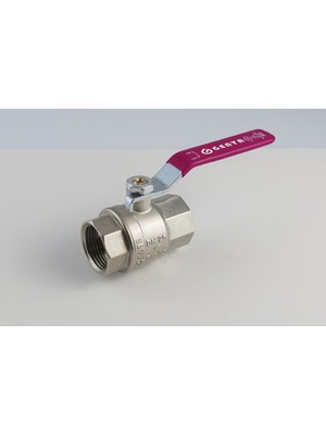 1" Küresel VANA-KIRMIZI-DN25-PN25-GENTA