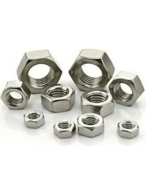 M10 Galvanizli Çelik Somun Dın 934 Cl:6