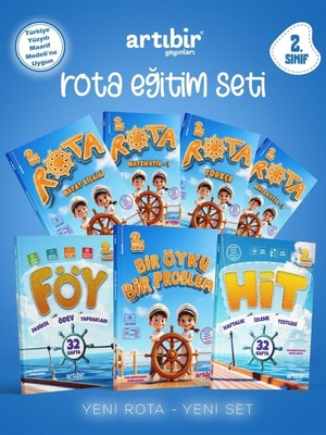 2. Sınıf Rota Eğitim Seti  (Full Set 7 Kitap)
