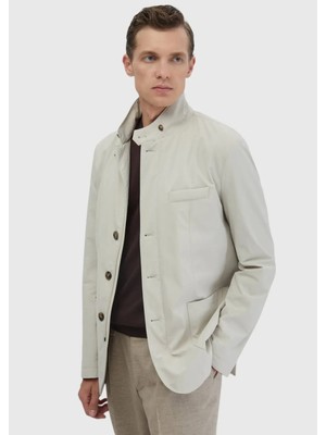 Ramsey Kum Regular Fit Micro Jel Elyaflı Spor Ceket