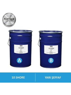Rtv-2 Platinum Kalıp Silikonu (10 Shore) 50 kg
