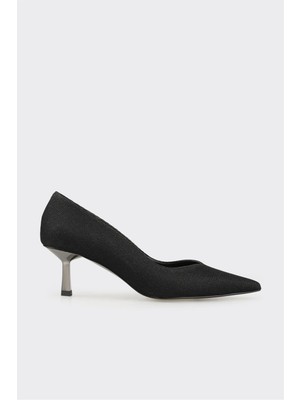 Siyah Kadın Stiletto