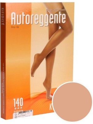 140 Den. 18-20MMHG Kasığa Kadar Silikonlu Çorabı - Açık Ten - 4