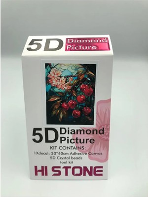 30X40 Boncuklu Taşlı Mozaik Elmas Goblen Pano Tablo Resim Puzzle Dıamond Paıntıng Hı Stone