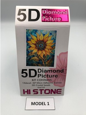 30X40 Boncuklu Taşlı Mozaik Elmas Goblen Pano Tablo Resim Puzzle Dıamond Paıntıng Hı Stone