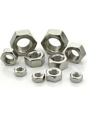M20 Galvanizli Çelik Somun Dın 934 Cl:6