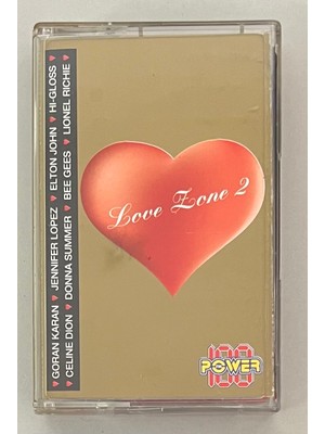 Power Love Zone 2 Kaset (Orijnal Dönem Baskı Kaset)