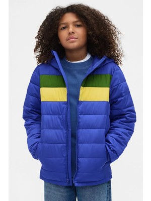 Gap V-Frch Logo Çocuk Mont