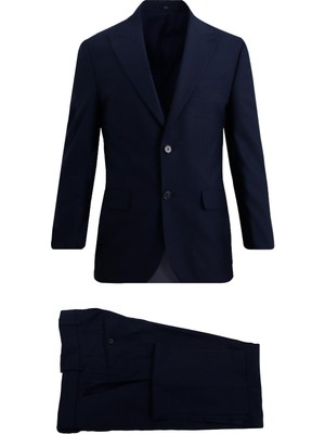 Uki 6 Drop Klasik Takım Elbise Lacivert Renk Erkekler İçin Özel Tasarım