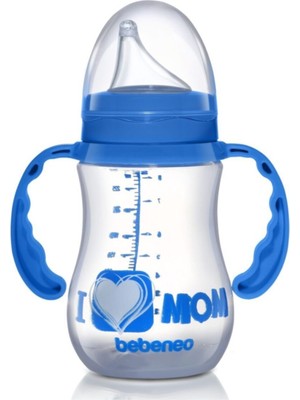 Mavi 250 ml Kulplu Damla Akıtmaz Bardak, Şık ve Pratik Içecek Kabı