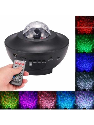 Ucuz Tekno Astraltech Yıldızlı Gökyüzü Projektörü Uzaktan Kumandalı Çocuklara Özel Şarjlı