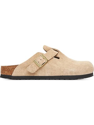 Birkenstock Boston Vl Kadın Terliği 1030883-20290 Bej