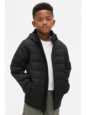 Gap V-Frch Logo Çocuk Mont